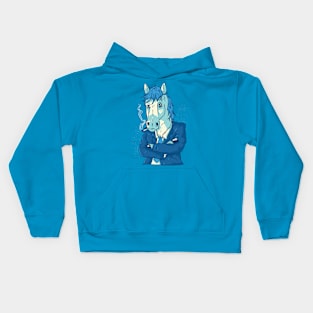 Businessman Horse Kids Hoodie